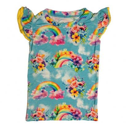 Flutter Sleeve PJs - Rainbow Daydreams