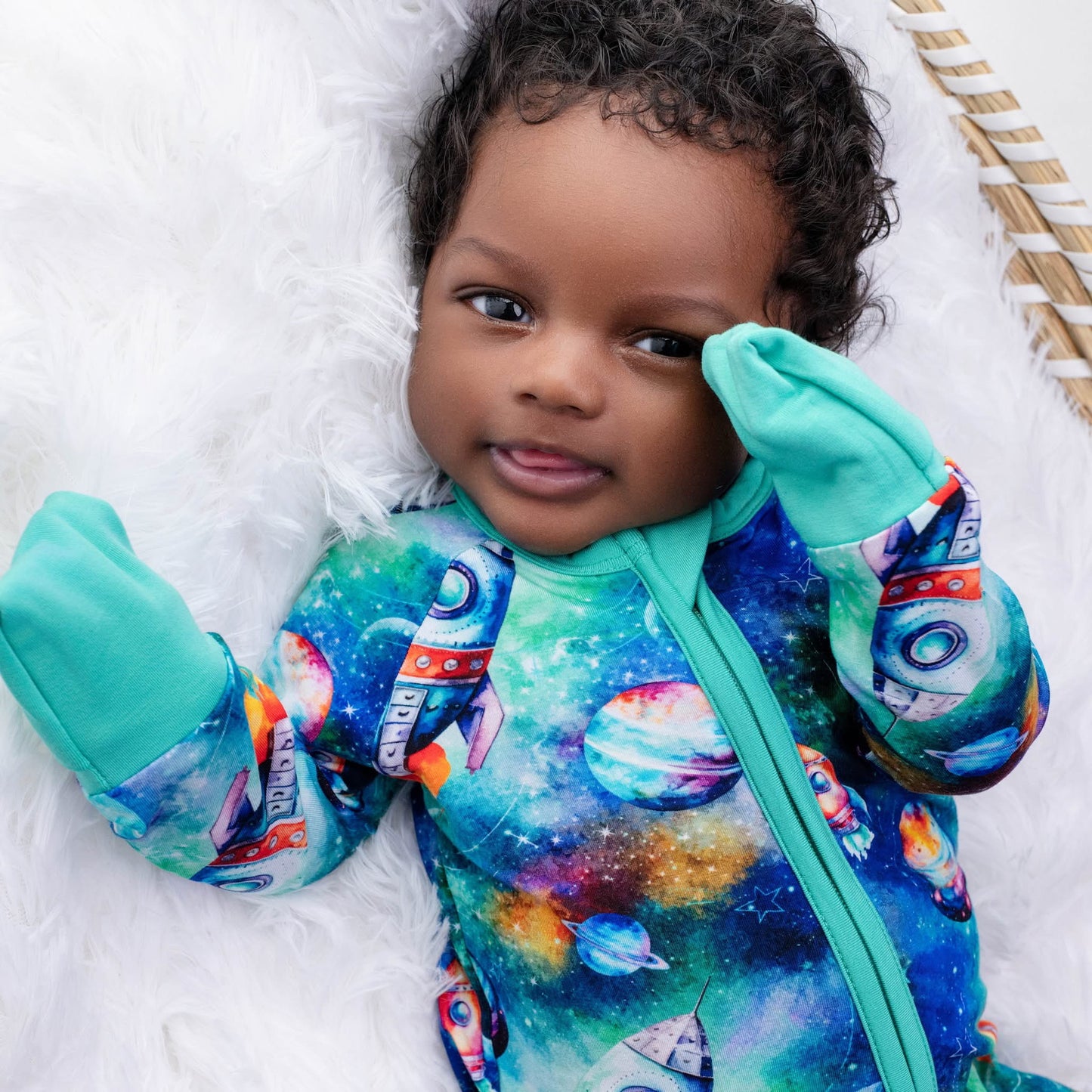 Cosmic Flight - Convertible Romper