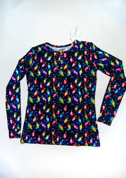 Ladies Long Sleeve Shirt - Glimmer n' Glow